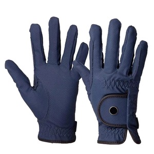 Gants d'équitation d'hiver unisexes de haute qualité en cuir synthétique durable, doigts entiers, fermeture à boucle et crochet, fonction écran tactile - Product Image 1