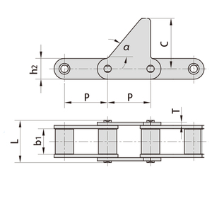 Thuế quan-Miễn phí S Loại <span class=keywords><strong>s62f1</strong></span> 50 độ thép nông nghiệp băng tải Dây chuyền con lăn sản xuất tại Việt Nam - Product Image 1