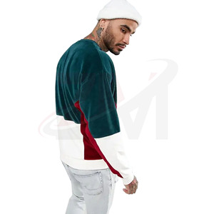 Sudadera informal de lana para hombre, otoño invierno, diseño personalizado, cuello redondo, unisex, para hombre, venta al por mayor, 100% algodón. - Product Image 5