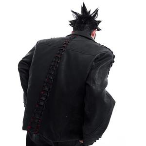 Chaqueta de Motocicleta para Hombre, Invierno, Piel de Vaca, Lona Impermeable, Estilo Urbano, Ecológica, Personalizable - Product Image 6