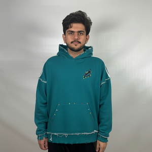 Nouveaux arrivages : sweats à capuche pour hommes, style unique, respirants, légers, en matière de qualité supérieure, couleur unie, sweats à capuche basiques surdimensionnés - Product Image 1