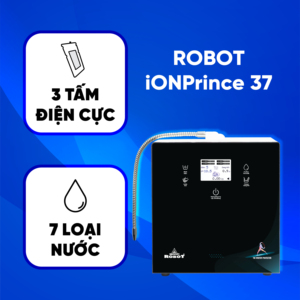 New ionPrince 37 ROBOT Platinum-coated Home Appliances Large-sized 220V/50Hz Alkaline <b>Ionized</b> <b>Water</b> Purifier - Product Image 2
