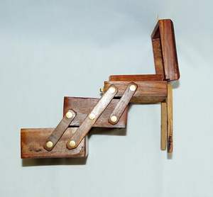 Caja de Joyería de Madera Maciza Ecológica con Tapa, Diseñada para una Durabilidad Prolongada a un Precio Económico, Personalizable en India - Product Image 6