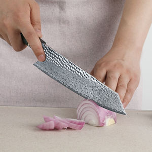 Venta al por mayor personalizado de calidad superior OEM Damasco cuchillo de Chef mango único profesional japonés de acero al carbono cuchillo de Chef de cocina - Product Image 5