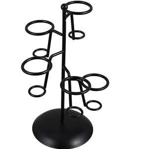 Style de luxe en forme de carré 2 couches cristal métal Cupcake gâteau support mariage anniversaire célébration gâteau support - Product Image 5