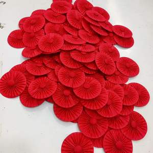 Roseta de delantal de marinero de la Arca Real Masónica. Estas rosetas plisadas y coloridas son un accesorio para delantales masónicos. - Product Image 2