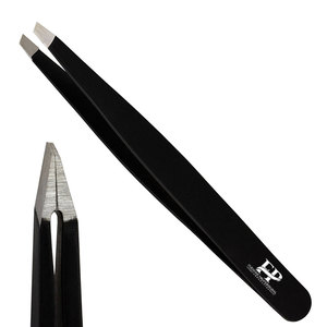 Pinces à épiler durables avec revêtement en poudre pour la beauté et le soin à domicile, pinces à épiler antidérapantes avec revêtement en poudre - Product Image 1