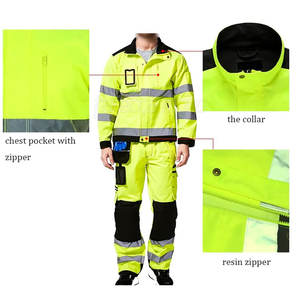 Traje de Trabajo de Seguridad de Alta Calidad, Ropa Protectora, Traje de Trabajo de Seguridad Reflectante 2026 en Venta - Product Image 4