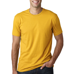 Camiseta de Cuello Redondo de Punto de Color Sólido de Alta Calidad para Hombre con Logotipo Personalizado, Transpirable y Ecológica, al por Mayor - Product Image 5