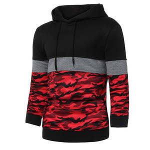 Sweat-shirts à capuche épais et basiques pour hommes, coupe courte, vente en gros d'usine, saison d'automne - Product Image 1