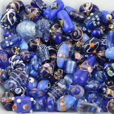 Meilleures perles de verre au chalumeau et cristal bleu fantaisie variété de nuances pour la fabrication de bracelets et de bijoux - Product Image 2