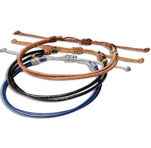Genuine Leather Cord Bracelet or Anklet Best Selling Rope Bracelet <b>Men</b>, Nautical Rope Bracelet, Surfer Bracelet - Product Image 4