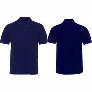 Polo d'été personnalisé pour hommes de haute qualité 100% coton tricoté de haute qualité à manches courtes Design simple confortable - Product Image 6