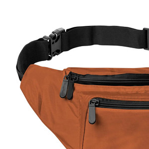 Riñonera Marrón - Bolsa de Cintura Cruzada para Hombre o Mujer, Manos Libres, Impermeable, Riñonera Grande para Senderismo - Product Image 4