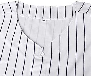 Jersey de béisbol para hombres y mujeres, camisetas de béisbol para camisa abotonada personalizada, uniformes deportivos Hipster Hip Hop, camiseta de béisbol - Product Image 5