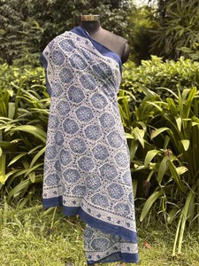 Plage couvrir châles vêtements pour femmes Boho étoles cadeau pour elle pur coton bloc imprimé écharpe indien traditionnel écharpes Sarong - Product Image 6