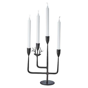 Candelabro Cónico de Metal Estilo Nórdico al por Mayor, Acabado Negro y Dorado, Portavelas para Bodas, Decoración de Mesa para Hogar, Hotel y Restaurante - Product Image 3