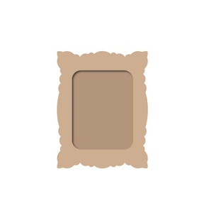 Directement de l'usine cadre photo pour enfants personnalisé artisanat naturel pour cadeaux mariage maison décoration murale cadre photo MDF prix bas - Product Image 5