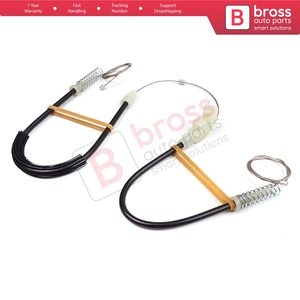 Kit de Reparación de Elevalunas Eléctrico Trasero Derecho BWR5329 para S40 V40 MK1 644 645 1995-2004 4/5 Puertas 30623453 - Product Image 4
