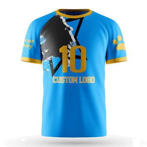 Camiseta de Fútbol Deportiva Sublimada Personalizada 2025, Último Diseño con Logotipo Personalizado, Venta al Por Mayor OEM, Camiseta de Fútbol Personalizada para Adultos - Product Image 1