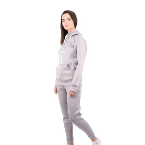 Vente en gros 2025 Fabrication de survêtements de haute qualité, lourds, solides, sur mesure, survêtements de jogging, pull oversize pour femmes 100% - Product Image 6