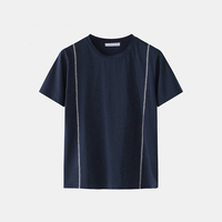 2025 unisexe personnalisé transfert de chaleur imprimé solide été 2 pièces ensemble à manches courtes T-Shirts Shorts élégant survêtement décontracté 100%