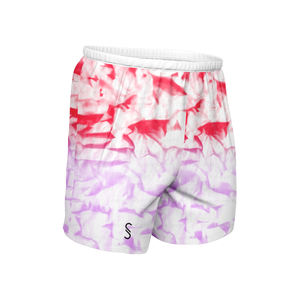 กางเกงวิ่งขาสั้นสำหรับผู้ชายกางเกงวิ่งขาสั้นผ้าคอตตอนโพลีเอสเตอร์พิมพ์ลายนูน3D ได้ตามต้องการ - Product Image 1