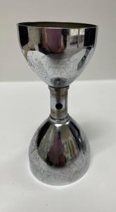 Jigger à double face en acier inoxydable, outil de mesure de précision pour cocktails, avec forme classique, prise en main équilibrée et versement précis - Product Image 2