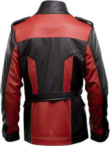 Chaleco de Cuero Color Café para Hombre GLOBAL EDGE Modelo 09 para Motocicleta, Colores y Logotipo Personalizados, Cuero Genuino de Alta Calidad - Product Image 4