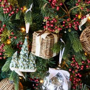 Adornos navideños de ratán natural de alta calidad a precios razonables para importadores internacionales - Product Image 4