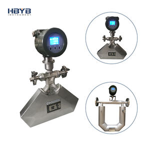 Hochpräziser 0,1% 4-20mA Smart Marine Kraftstoff Schmiermittel Thermoöl Coriolis-Massendurchflussmesser für Raffinerien und Ölfelder - Product Image 2