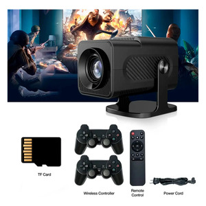 Mini Portable LED <b>Projector</b> Smart TV + Video Game Controllers - Assorted Colors - Product Image 2