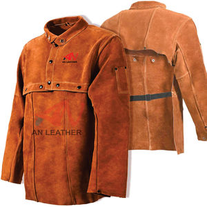 Chaqueta de soldadura de cuero partido, chaqueta de seguridad - Product Image 6