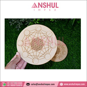 Tableros de Cristal con Fases Lunares Hechos a Mano de Grado AAA de Anshul Impex, Ampliamente Vendidos, para Sanación y Meditación, Confiables - Product Image 3