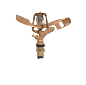 Aspersor de círculo completo de latón resistente a la corrosión de alta calidad, mejor precio, solución de riego de impacto aéreo, riego de césped agrícola - Product Image 1