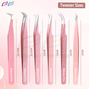 Custom Lash Tweezers Set Straight Curved Boot Isolation Eyelash Extension Tweezers OEM ODM Manufacturer Wholesale - Product Image 5