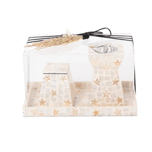 Venta al por mayor moderna madre de perla con incrustaciones Mabkhar elegante MOP quemador de incienso, bandeja y caja hechos a mano de artesanos vietnamitas - Product Image 3