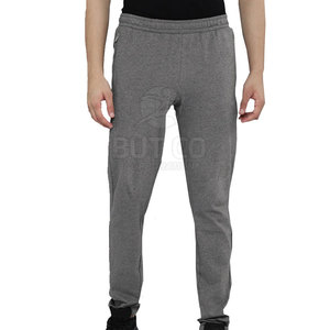 กางเกงวอร์มเข้ารูปของผู้ชายผ้าคอตตอนแนวลำลองผ้าคอตตอนดีไซน์น้ำหนักเบาใส่สบาย - Product Image 1