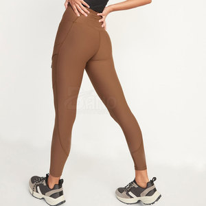 Logo personnalisé leggings pour femmes vêtements de fitness compression serré taille mince leggings de yoga taille haute - Product Image 2