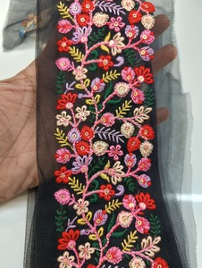 Lujoso diseñador ecológico de gama alta de encaje de moda ropa de novia elegante patrones intrincados detalle traje de negocios - Product Image 3