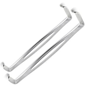 Source d'alimentation manuelle à double extrémité de rétracteur chirurgical en acier inoxydable vétérinaire de qualité supérieure - Product Image 1