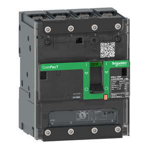 Interruttore automatico Schneider Electric ComPacT NSXm H C11H6TM032B 4 poli 3D 32A con unità di sgancio TMD per quadri elettrici stampati - Product Image 1