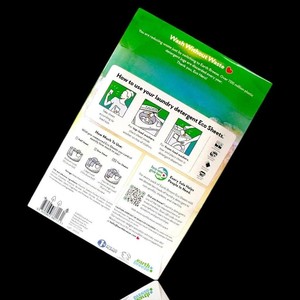 Earth Breeze - Detergente para Ropa Ecológico con Aroma Fresco, 30 Hojas, Tecnología sin Líquido, Bolas y Discos para 60 Lavados - Product Image 2