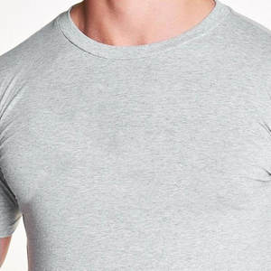 OEM Imprimer Logo Haute Qualité quantité minimale de commande Bas 230 Grammes 100% Coton Personnalisé Blanc Uni Femmes T-shirts Hommes T-shirts Plus La Taille T-shirts - Product Image 3