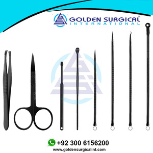 Kit de manucure et pédicure professionnel de 19 pièces, coupe-ongles en acier inoxydable de qualité supérieure avec étui de voyage portable, soins personnels des pieds - Product Image 4