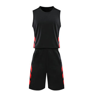 Conjunto de camiseta de baloncesto personalizado, uniformes de entrenamiento de verano transpirables cómodos con impresión por sublimación, opción de talla grande - Product Image 1