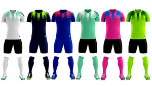 Kit de football personnalisé pour enfants garçons et filles maillot de football maillot de football maillot de football vente en gros - Product Image 5