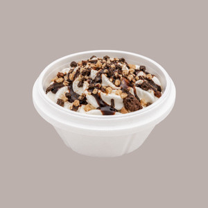 Gobelet en polystyrène 300 cc, barquette à emporter pour crème glacée, 100 pièces, gobelets en plastique - Product Image 2