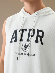 Nouvelle Arrivée Débardeurs à Capuche Sans Manches pour Hommes, Idéaux pour l'Entraînement en Salle de Sport, la Musculation et le Bodybuilding - Product Image 2