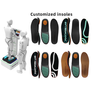 Semelles orthopédiques Senthmetic bleues certifiées BSCI avec support de voûte plantaire EVA personnalisé pour la rééducation en clinique et les centres de réadaptation - Product Image 1